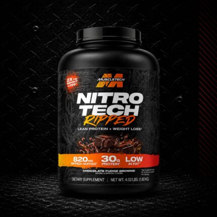 Muscletech Nitrotech Ripped 4.02 lbs. (2X the weight loss)